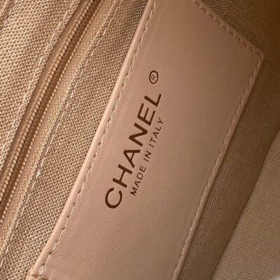 CHANEL 26S QUILTED HOBO LARGE BAG 35 IN PALE BLUE CALFSKIN GOLD HARDWARE
