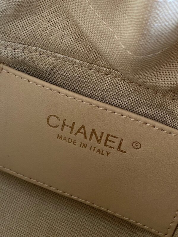 CHANEL 26S QUILTED HOBO BAG 27 IN CARAMEL BROWN CALFSKIN GOLD HARDWARE