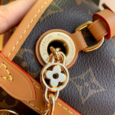 img_508bc504_20250113_i1736778807289_1347_0_4_jpg CARRYALL BB BAG 26 IN BROWN MONOGRAM COATED CANVAS AND CALFSKIN GOLD HARDWARE