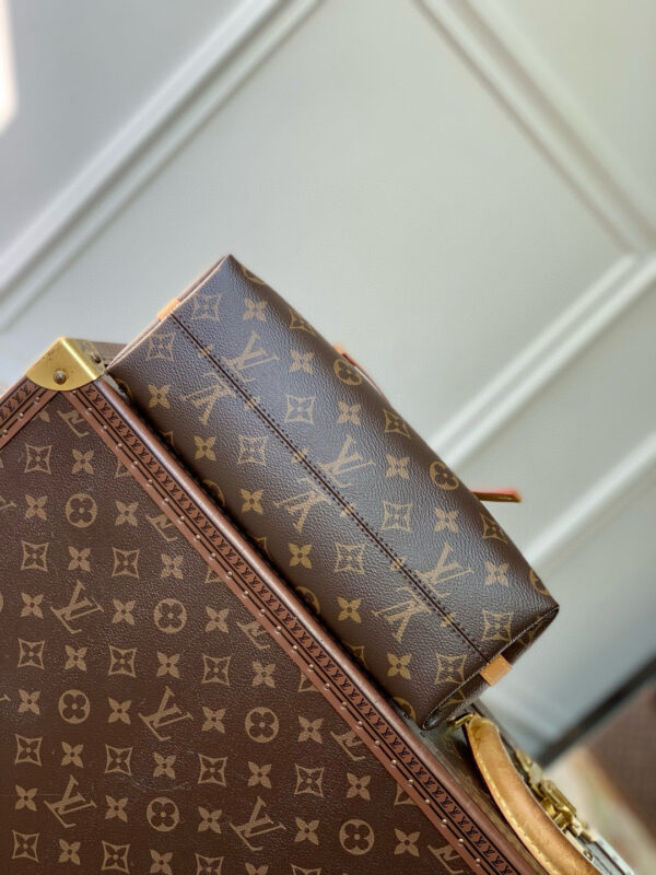 img_508bc504_20250113_i1736778807289_9875_0_3_jpg CARRYALL BB BAG 26 IN BROWN MONOGRAM COATED CANVAS AND CALFSKIN GOLD HARDWARE