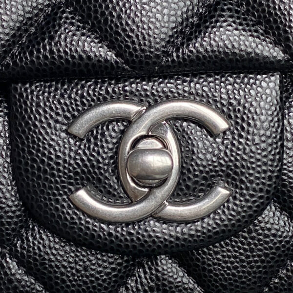 img_70762a6f_20250823_i1755888740684_9786_0_5_jpg CHANEL 25S FLAP BAG 19 IN BLACK CALFSKIN SILVER HARDWARE