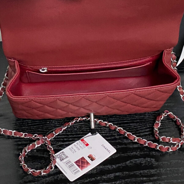 img_70762a6f_20250912_i1757612545625_3479_0_6_jpg CHANEL 25S FLAP BAG 22 IN BURGUNDY CALFSKIN SILVER HARDWARE