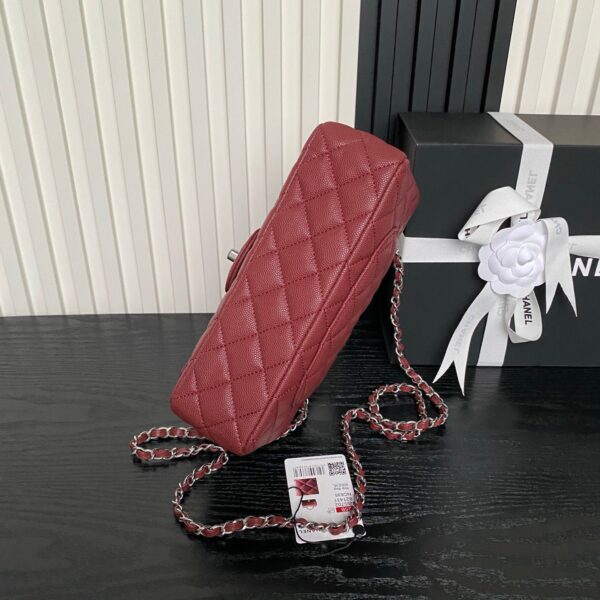 img_70762a6f_20250912_i1757612546224_6192_0_5_jpg CHANEL 25S FLAP BAG 22 IN BURGUNDY CALFSKIN SILVER HARDWARE