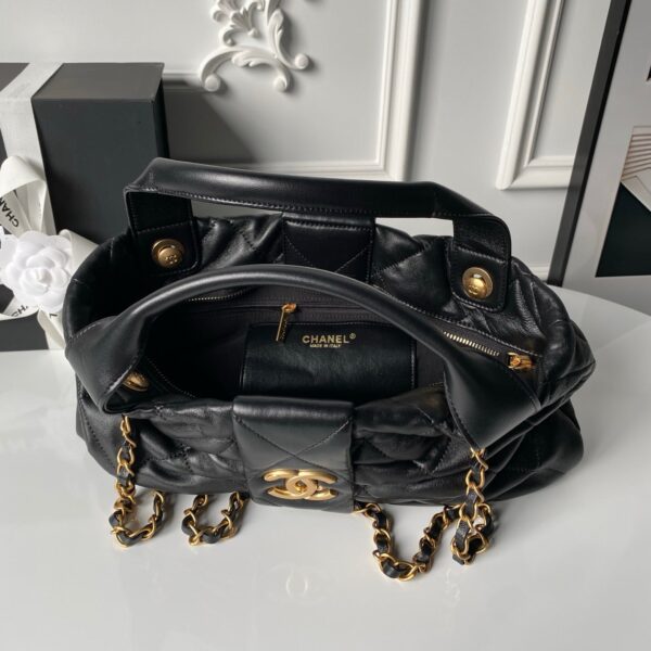 img_70762a6f_20250929_i1759086676162_9793_0_7_jpg CHANEL 25S BOW BAG 38 IN BLACK LAMBSKIN WITH GOLD HARDWARE