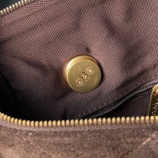 img_70762a6f_20251112_i1762886514432_5881_0_7_jpg CHANEL 25S BOWLING BAG 24 IN DARK BROWN SUEDE GOLD HARDWARE