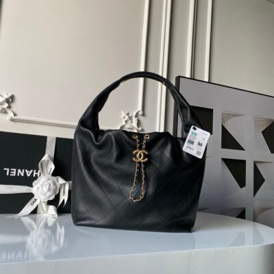 img_70762a6f_20251126_i1764099942450_7458_0_1_jpg CHANEL 25S HOBO BAG 45 IN BLACK LAMBSKIN