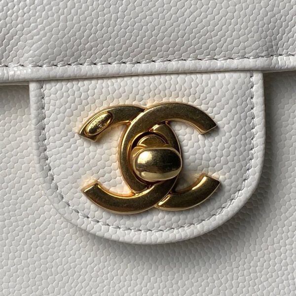 img_70762a6f_20260426_i1777195899495_7854_0_9_jpg CHANEL 26S SMALL PREPPY COCO FLAP BAG 22 IN IVORY WHITE GRAINED CALFSKIN GOLD HARDWARE