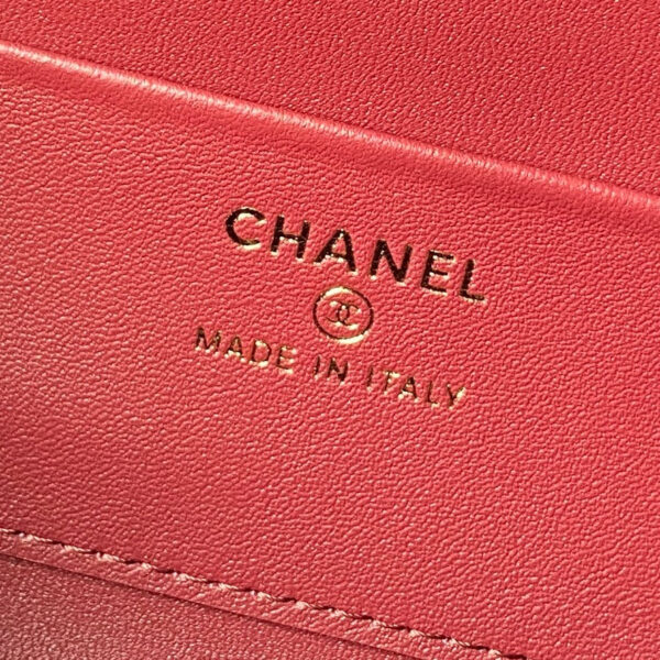 CHANEL 26S BARREL CLUTCH WITH CHAIN 23 IN DARK GREY CROCODILE-EMBOSSED CALFSKIN GOLD HARDWARE
