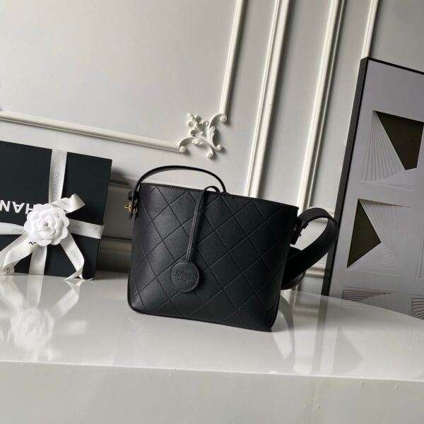 img_70762a6f_20260627_i1782507798569_7043_0_5_jpg CHANEL 26S BUCKET SHOULDER BAG 27 IN BLACK LAMBSKIN GOLD HARDWARE