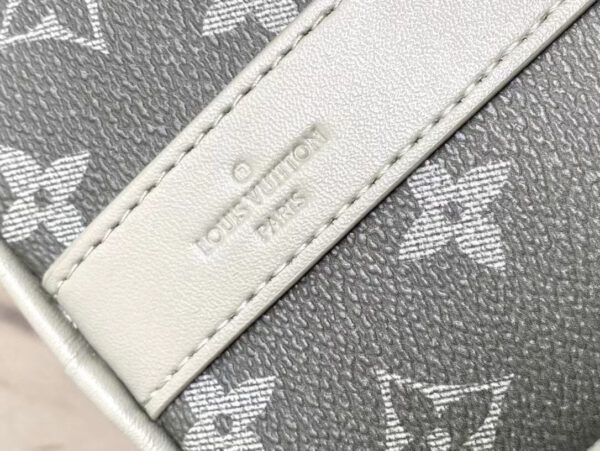 img_70ecf7c2_20241006_i1728205279_1246_4_jpg KEEPALL BANDOULIÈRE 25 IN GRAY MONOGRAM GRADIENT CANVAS