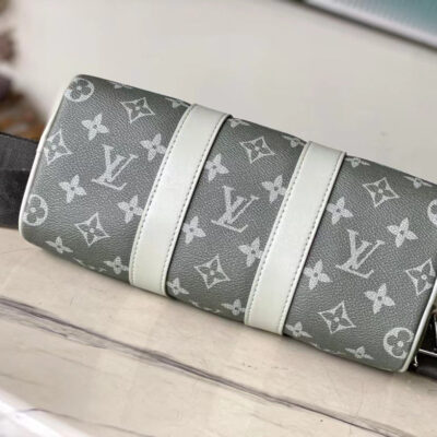 img_70ecf7c2_20241006_i1728205279_1654_2_jpg KEEPALL BANDOULIÈRE 25 IN GRAY MONOGRAM GRADIENT CANVAS