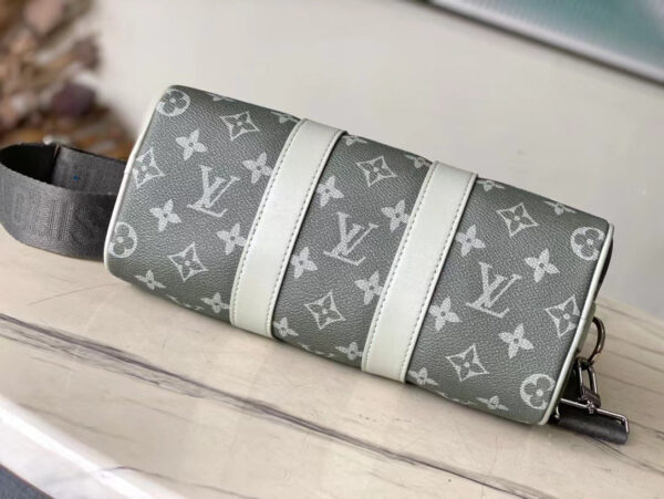 img_70ecf7c2_20241006_i1728205279_1654_2_jpg KEEPALL BANDOULIÈRE 25 IN GRAY MONOGRAM GRADIENT CANVAS