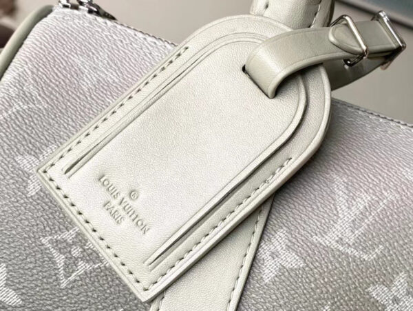 img_70ecf7c2_20241006_i1728205279_9856_3_jpg KEEPALL BANDOULIÈRE 25 IN GRAY MONOGRAM GRADIENT CANVAS