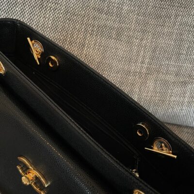 img_834e1079_20240901_a1725173002487_8782_jpg CHANEL 26S FLAP SHOULDER BAG 26 IN BLACK CAVIAR CALFSKIN GOLD HARDWARE