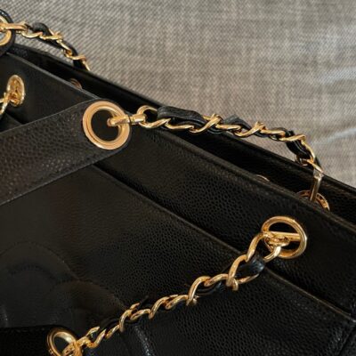 img_834e1079_20240901_a1725173002506_6368_jpg CHANEL 26S FLAP SHOULDER BAG 26 IN BLACK CAVIAR CALFSKIN GOLD HARDWARE