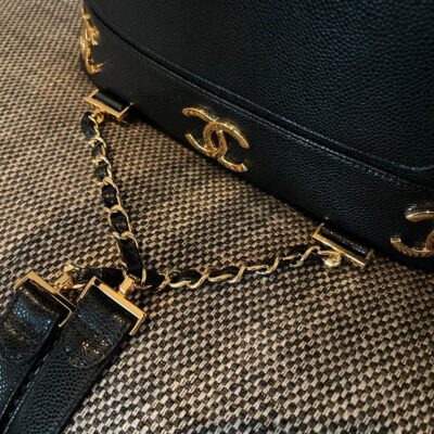 img_834e1079_20240901_a1725173060140_7105_jpg CHANEL 26S BACKPACK 34 IN BLACK GRAINED CALFSKIN GOLD HARDWARE