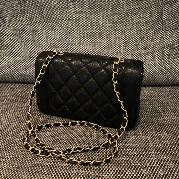 img_834e1079_20240901_a1725173623616_8472_jpg CHANEL 26S FLAP SHOULDER BAG 22 IN BLACK CAVIAR CALFSKIN GOLD HARDWARE