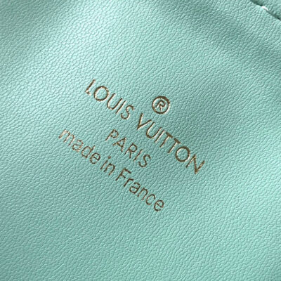 COUSSIN PM 26 IN JASMINE PINK MONOGRAM EMBOSSED LAMBSKIN
