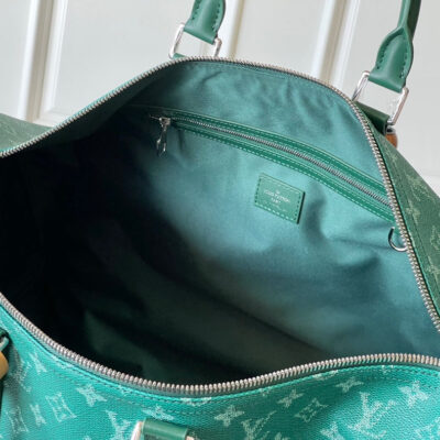 img_8629616d_20241002_i1727863083_3654_6_jpg KEEPALL BANDOULIÈRE 50 IN GREEN MONOGRAM HERITAGE CANVAS