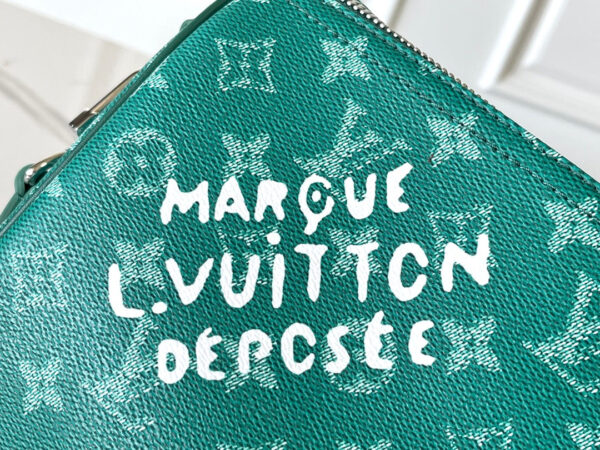 img_8629616d_20241002_i1727863083_6946_5_jpg KEEPALL BANDOULIÈRE 50 IN GREEN MONOGRAM HERITAGE CANVAS