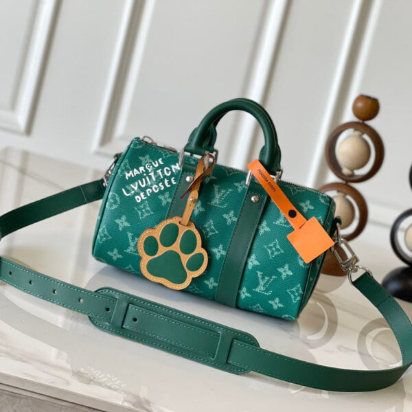 img_8629616d_20241002_i1727863255_8993_8_jpg KEEPALL BANDOULIÈRE 25 IN GREEN MONOGRAM HERITAGE CANVAS