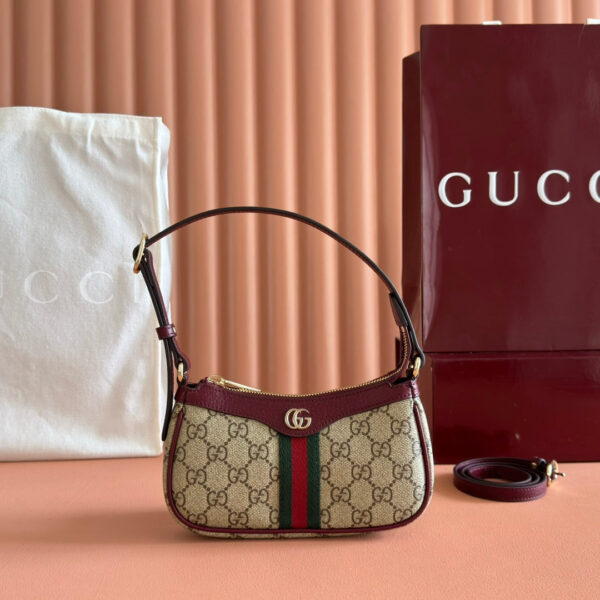 img_89648692_20250712_i1752315106_5316_2_jpg GUCCI 26S OPHIDIA BAG 20 IN DARK BEIGE AND RED CALFSKIN