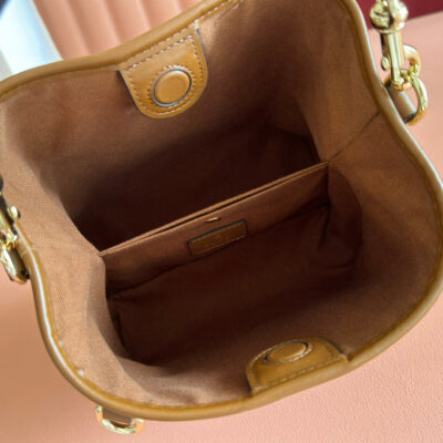 img_89648692_20250723_i1753267540_3540_1_jpg GUCCI 26S HAND BAG 19 IN BROWN CALFSKIN WITH MONOGRAM PATTERN