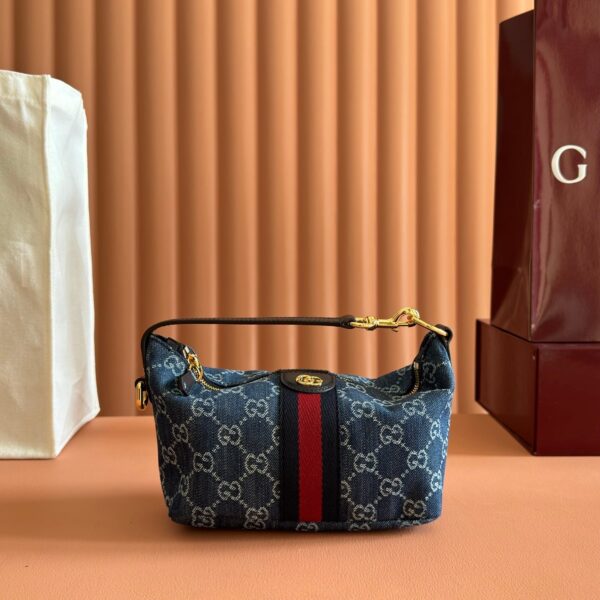img_89648692_20251223_i1766486953757_8374_0_0_jpg GUCCI 26S GIGLIO TOP HANDLE BAG 19 IN BLUE AND WHITE DENIM