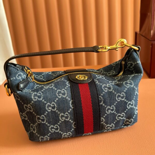 img_89648692_20251223_i1766486955623_9366_0_5_jpg GUCCI 26S GIGLIO TOP HANDLE BAG 19 IN BLUE AND WHITE DENIM
