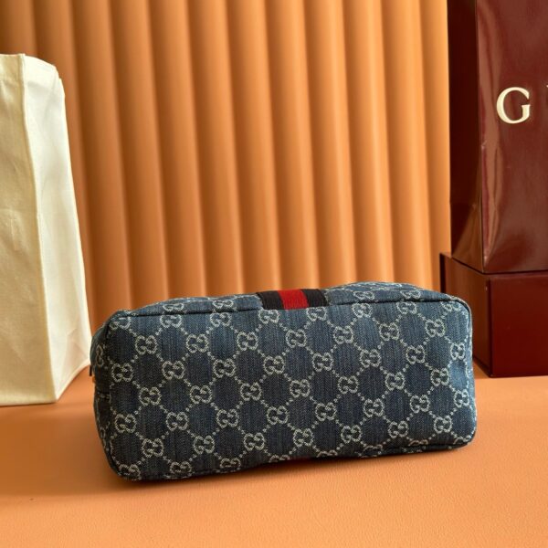 img_89648692_20251223_i1766486987027_5237_0_3_jpg GUCCI 26S GIGLIO TOP HANDLE BAG 27 IN BLUE AND WHITE DENIM