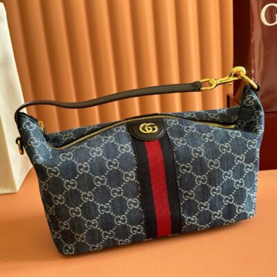 img_89648692_20251223_i1766486987046_8768_0_5_jpg GUCCI 26S GIGLIO TOP HANDLE BAG 27 IN BLUE AND WHITE DENIM