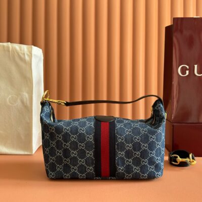img_89648692_20251223_i1766486992236_3817_0_1_jpg GUCCI 26S GIGLIO TOP HANDLE BAG 27 IN BLUE AND WHITE DENIM