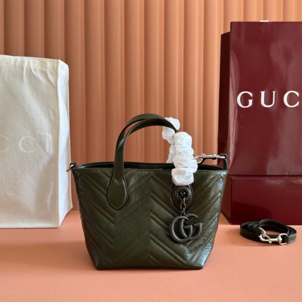 img_89648692_20251230_i1767089998658_1444_0_0_jpg GUCCI 26S GG MARMONT TOTE BAG 17 IN MOSS GREEN CALFSKIN