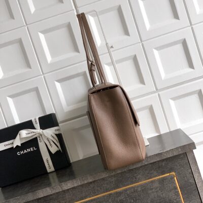 img_9322ccb2_20260503_i1777809549573_1108_0_1_jpg CHANEL 26S SOUPLISSIMO MAXI FLAP 39 IN BROWN GRAINED CALFSKIN SILVER HARDWARE