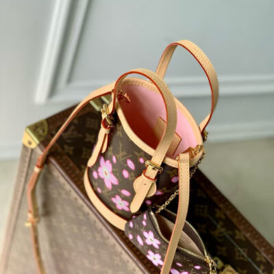 img_97645b03_20250506_i1746502506_1527_1_jpg NANO BUCKET CHERRY BLOSSOM IN SAKURA BROWN MONOGRAM COATED CANVAS