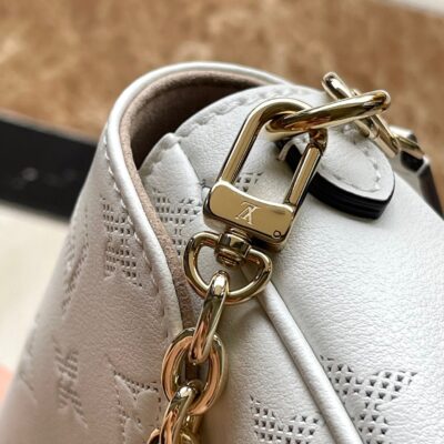 img_9acee4e0_20240815_i1723707332_8002_4_jpg WALLET ON CHAIN IVY 23 IN WHITE MONOGRAM PERFORATED CALFSKIN GOLD HARDWARE