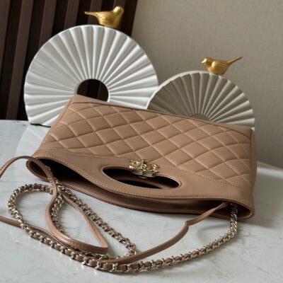 img_a5af95f4_20250416_i1744791925745_5489_0_1_jpg CHANEL 26S MINI SHOPPING BAG 32 IN TAUPE BROWN LAMBSKIN