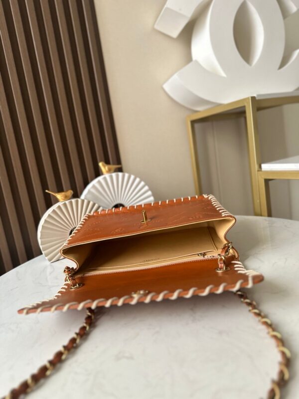 img_a5af95f4_20250820_i1755674523492_5638_0_6_jpg CHANEL 25S FLAP BAG 25 IN BROWN CALFSKIN WITH GOLD HARDWARE