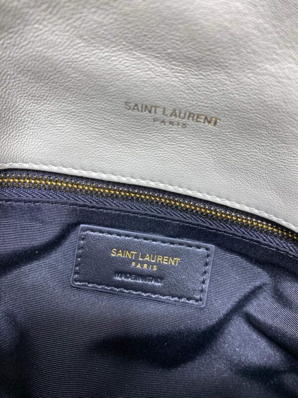 PUFFER TOY 23 IN WHITE LAMBSKIN GOLD HARDWARE