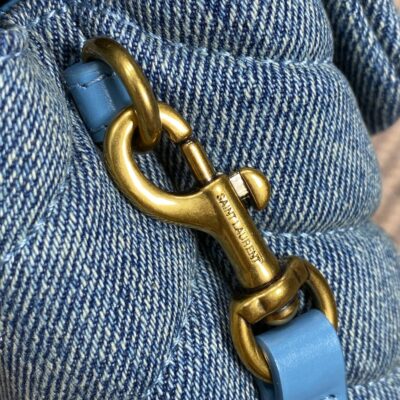 img_aed707d3_20240328_a1711604455520_8304_jpg LOULOU MINI BAG 20 IN BLUE DENIM GOLD HARDWARE