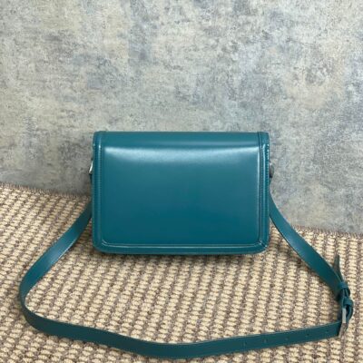 img_aed707d3_20240506_a1714966988959_6427_jpg SOLFERINO SMALL SATCHEL 23 IN CERULEAN BLUE CALFSKIN GOLD HARDWARE