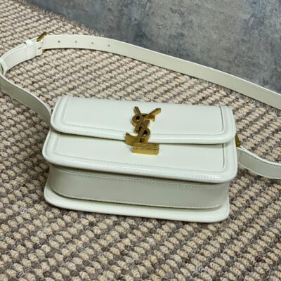 img_aed707d3_20240531_a1717134080137_2576_jpg SOLFERINO SMALL SATCHEL 19 IN WHITE CALFSKIN GOLD HARDWARE