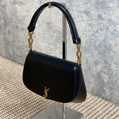 img_aed707d3_20240924_i1727158871_2428_3_jpg VOLTAIRE TOP HANDLE IN BOX 21 IN BLACK CALFSKIN GOLD HARDWARE