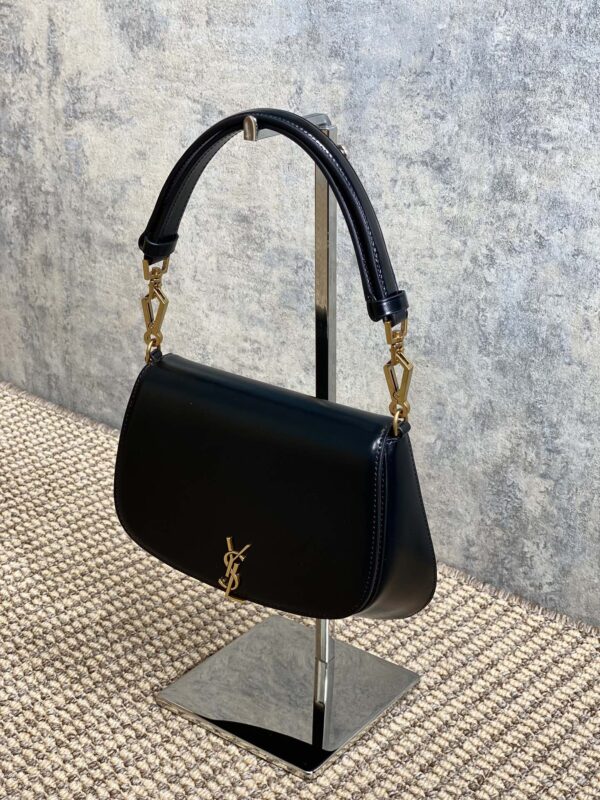 img_aed707d3_20240924_i1727158871_2428_3_jpg VOLTAIRE TOP HANDLE IN BOX 21 IN BLACK CALFSKIN GOLD HARDWARE