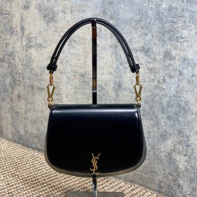 img_aed707d3_20240924_i1727158871_3062_0_jpg VOLTAIRE TOP HANDLE IN BOX 21 IN BLACK CALFSKIN GOLD HARDWARE