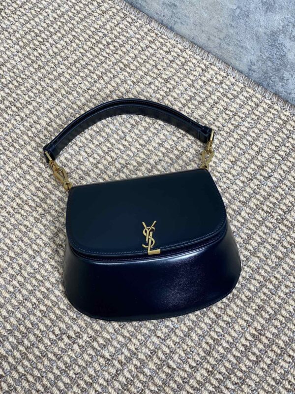 img_aed707d3_20240924_i1727158871_4197_1_jpg VOLTAIRE TOP HANDLE IN BOX 21 IN BLACK CALFSKIN GOLD HARDWARE