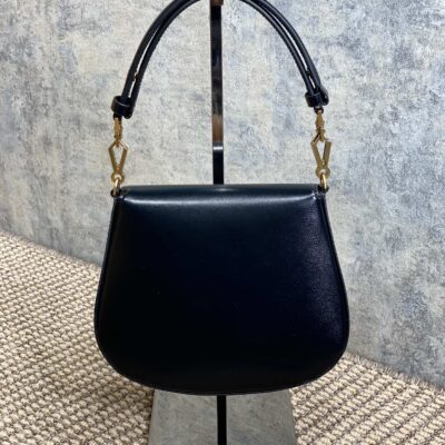 img_aed707d3_20240924_i1727158871_6393_2_jpg VOLTAIRE TOP HANDLE IN BOX 21 IN BLACK CALFSKIN GOLD HARDWARE