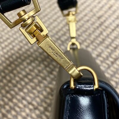 img_aed707d3_20240924_i1727158872_755_8_jpg VOLTAIRE TOP HANDLE IN BOX 21 IN BLACK CALFSKIN GOLD HARDWARE