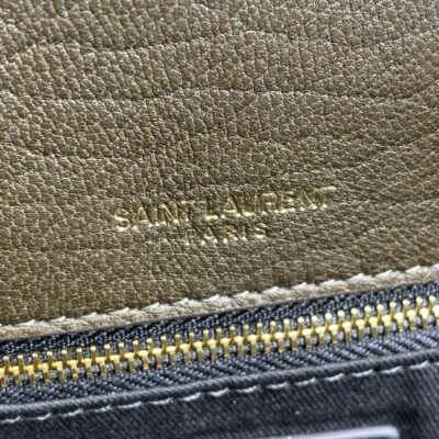 img_aed707d3_20241013_i1728802710_3447_8_jpg CALYPSO 36 CHAIN BAG IN DARK GREEN LAMBSKIN