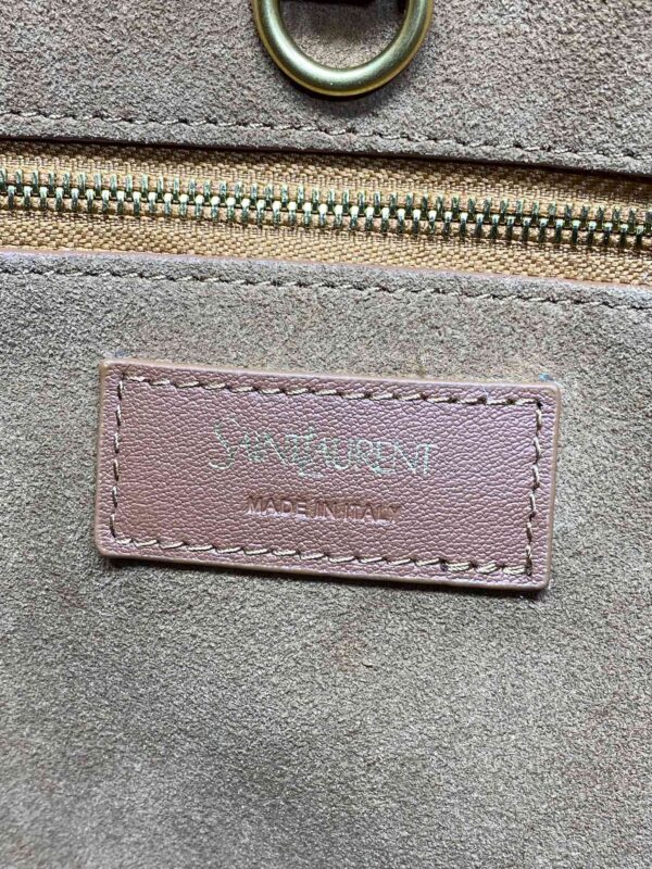 Y TOTE BAG 39 IN TAWNY BROWN CALFSKIN